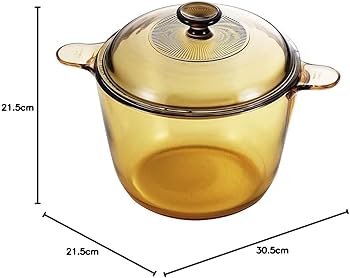 Amazon｜VISIONS クックポット3.5L CP-8696 クリア｜フライパン