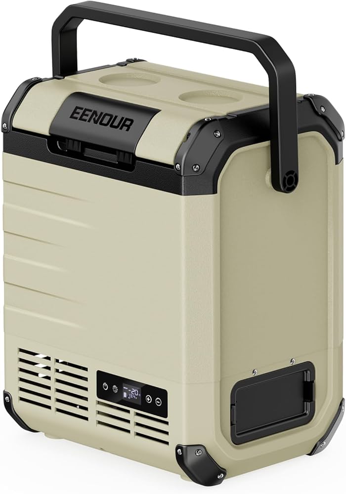 Amazon.co.jp: EENOUR 車載冷蔵庫 D10 10L -20℃～10℃ バッテリー内蔵