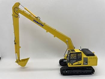 Amazon | コマツ 1/50 KOMATSU PC200 ロングアーム カスタム J06-2-017