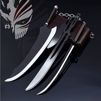 Amazon.co.jp: 【VACCU】 ブリーチ キーホルダー 無月 黒崎一護 天鎖斬