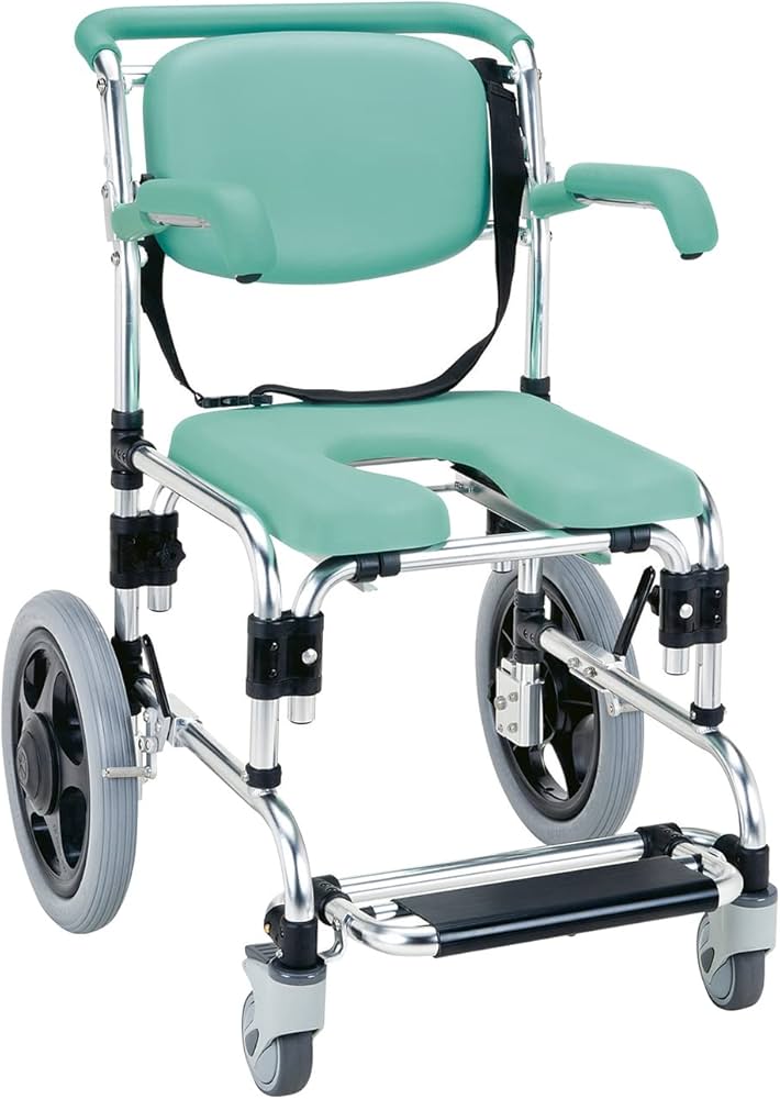 Amazon | らくらく浴用キャリー(跳ね上げ式) YC-70GR シャワーキャリー