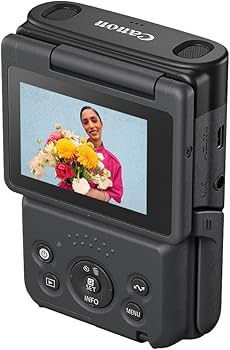 Amazon | Canon PowerShot V10 カメラ Content Creator Compact Vlog