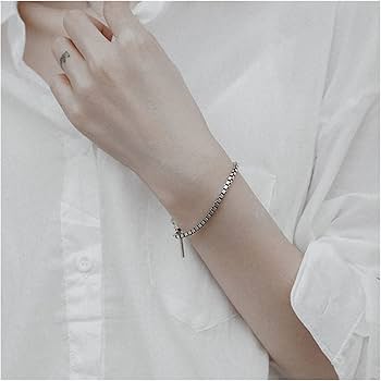 Amazon.co.jp: 925シルバービンテージブレスレットシンプルボックス