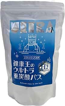 Amazon | 健康王のウルトラ重炭酸バス 水素プラス【単品】90錠 1ヶ月分