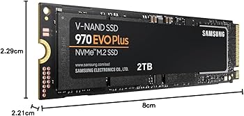 Amazon | SAMSUNG 970 EVO Plus SSD 2TB - M.2 NVMe Interface