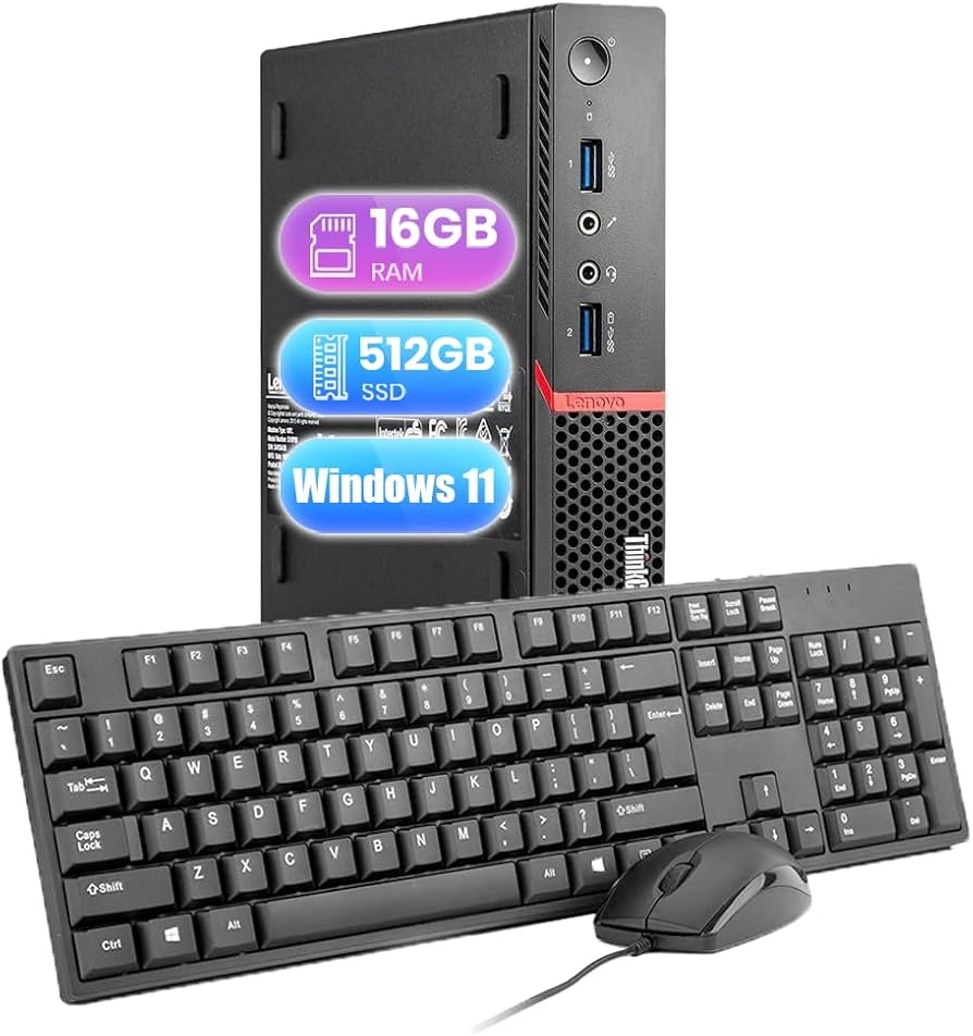 Amazon.com: Lenovo ThinkCentre M900 Tiny Desktop Computer mini PC