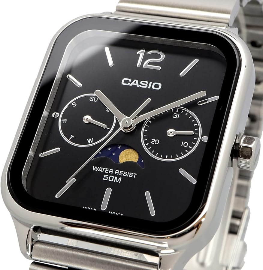 Amazon.co.jp: [カシオ] CASIO スタンダード ムーンフェイズ Moon