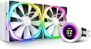 Amazon | NZXT KRAKEN Z63 ホワイト 簡易水冷CPUクーラー 液晶モニタ