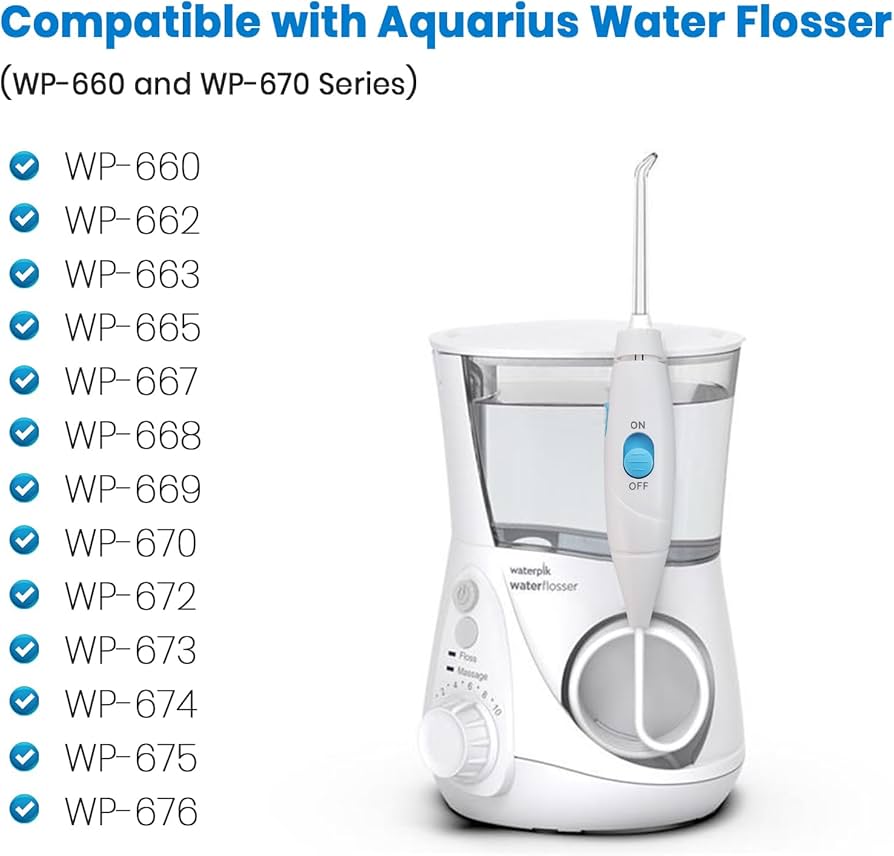 Amazon | Waterpik Aquarius ウォーターフロッサー (WP-660 & WP-670