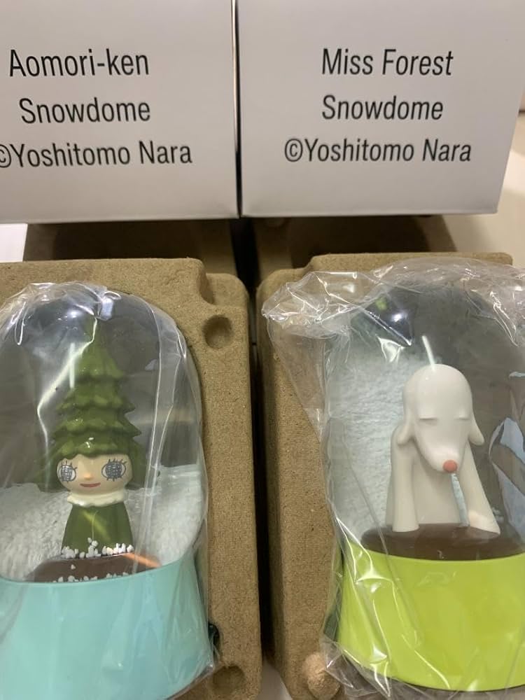 生産終了 奈良美智 スノードーム 森の子 青森県立美術館 生産終了 奈良