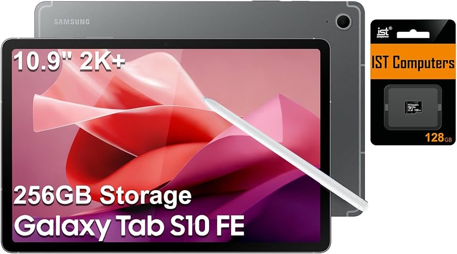 Amazon.com : Samsung Galaxy Tab S10 FE AI Android Tablet (10.9