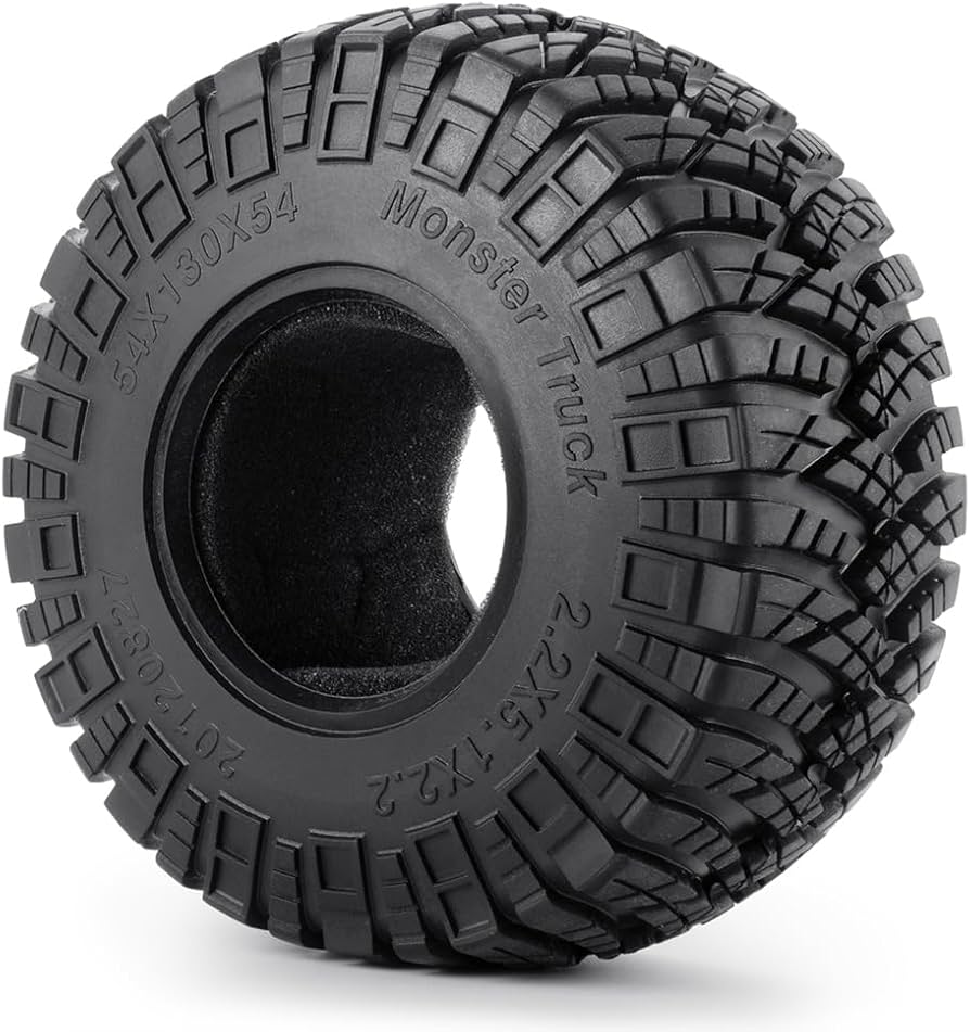 Amazon | 4個 RC タイヤ クローラー 2.2インチホイール rc ラジコン