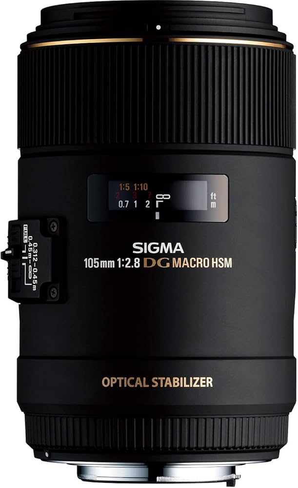 Amazon.com : Sigma 258306 105mm F2.8 EX DG OS HSM Macro Lens for