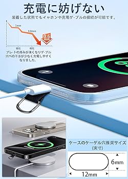 Amazon | [ZXZone] ストラップホルダー スマホ ストラップホール