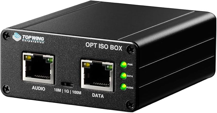 Amazon.co.jp: TOP WING OPT ISO BOX オプティカルLANアイソレーター