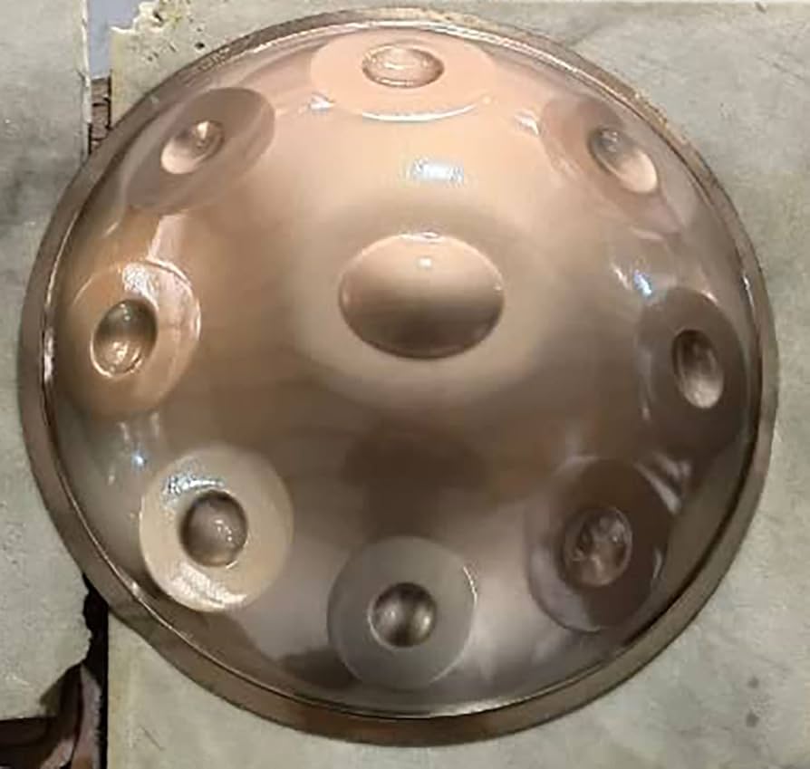 Amazon.co.jp: 432 hz handpan steel drum 9 notes 22インチdマイナー