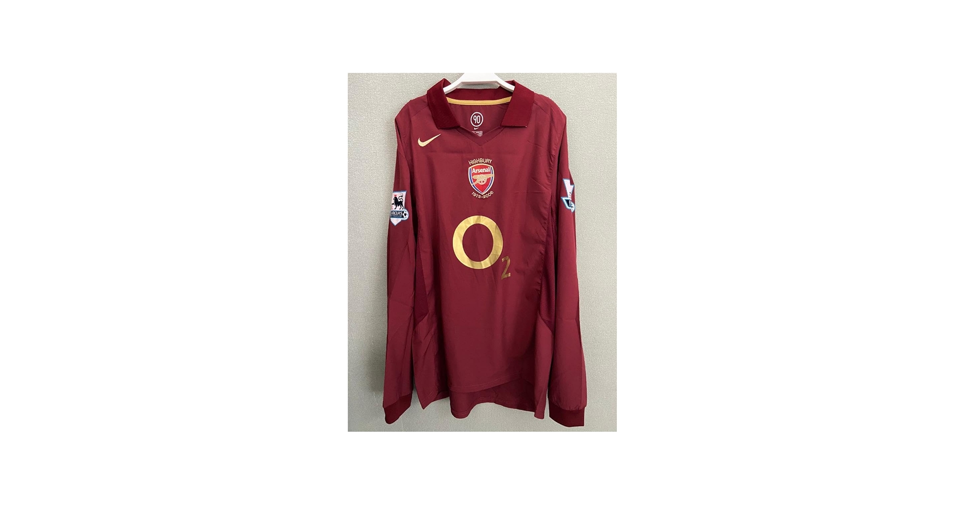 Amazon.co.jp: 05-06 Arsenal アーセナル 14番 アンリ HENRY