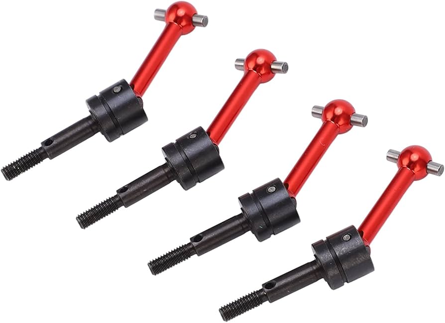 Amazon | 4個メタル RCドライブシャフトドライブシャフトスチール CVD