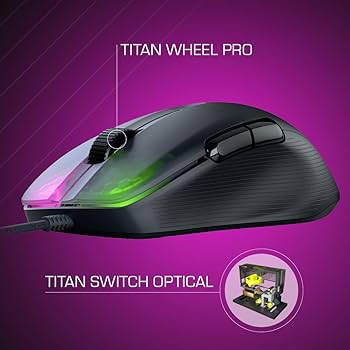 Amazon.co.jp: ROCCAT ゲーミングマウス Kone Pro 有線 ブラック/黒