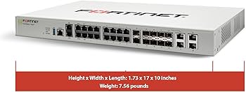 Amazon.com: FortiGate-100F Firewall Appliance - 22 Gigabit