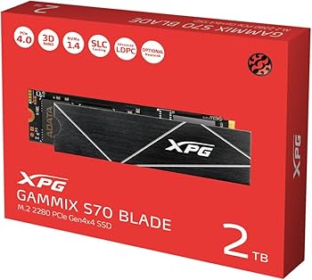 Amazon | XPG GAMMIX S70 BLADE 2TB 読取最大 7400MB/秒 M.2 2280 NVMe