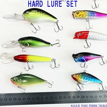 Amazon.co.jp: ルアー 18個 セット 訳有 バス釣り用ハードルアー