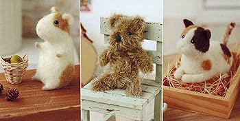 Amazon | ハマナカ ニードルわたわた(染色・スポンジ色)3個セット H440