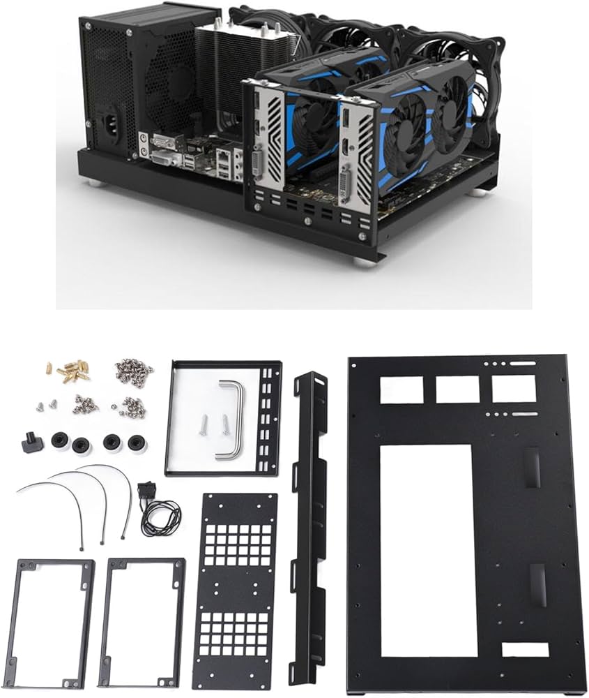 Amazon.co.jp: Computer ATX オープンマザーボードラック、DIY