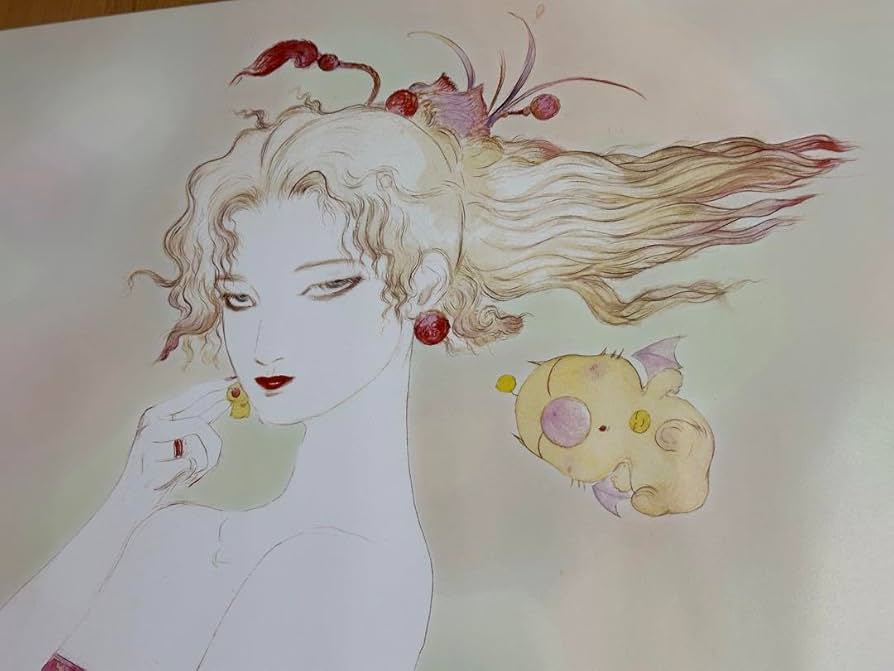 Amazon.co.jp: ファイナルF6 用B2ポスター ティナ 天野喜孝 : スポーツ