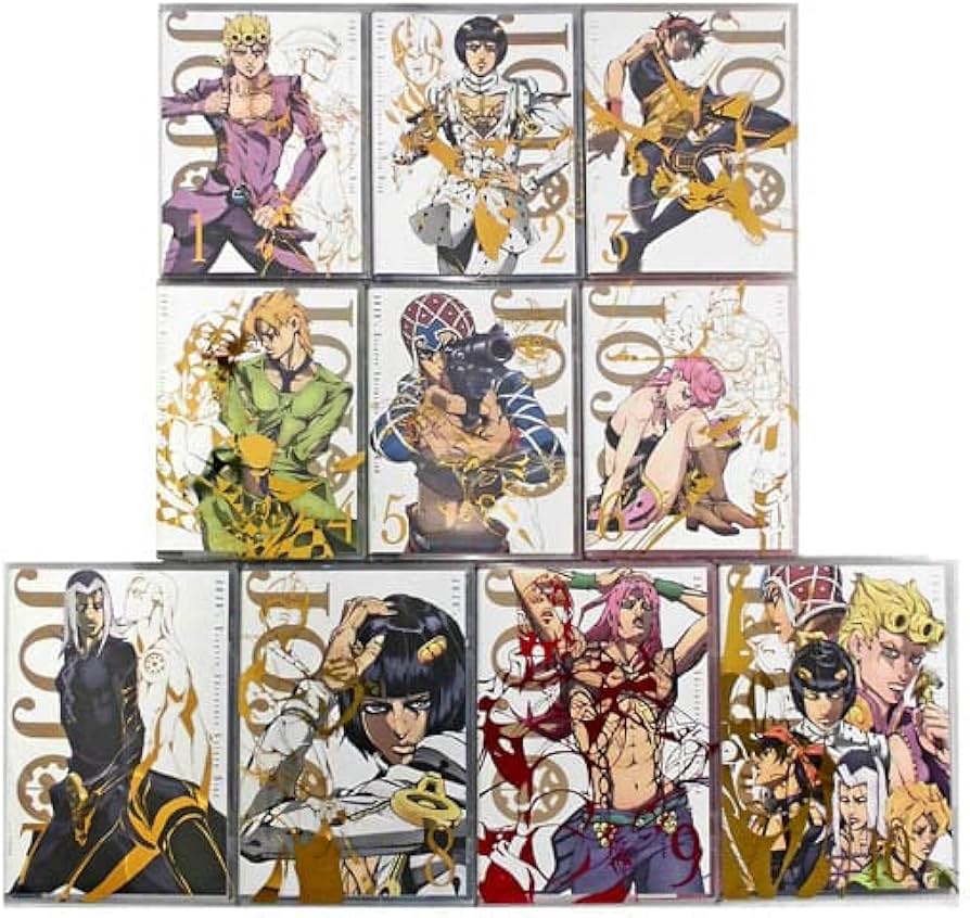 Amazon.co.jp | Blu-ray ジョジョの奇妙な冒険 黄金の風 初回仕様版 全