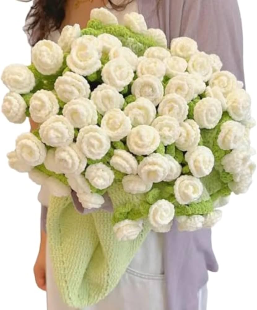 Amazon | 花束になるブランケット かぎ針編みキット フラワーブーケ