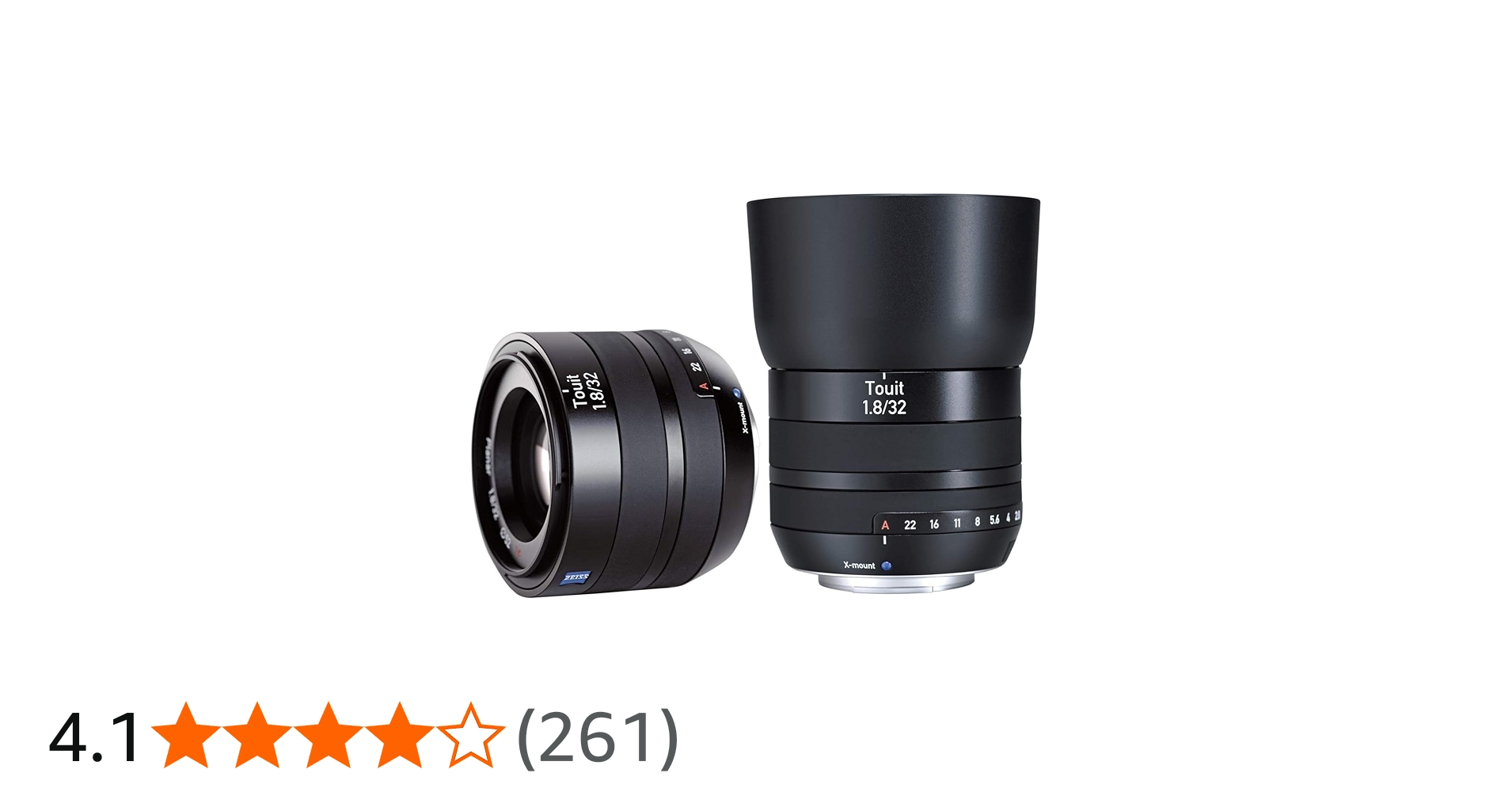 Amazon | カールツァイス Carl Zeiss 単焦点レンズ Touit 1.8/32 X