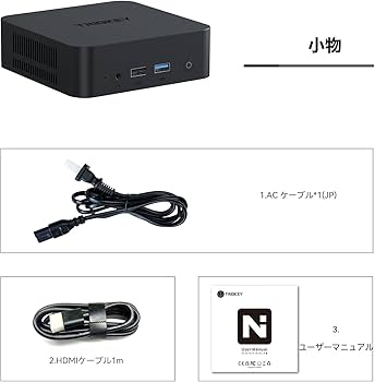 Amazon.co.jp: TRIGKEY ミニPC Key-N100 12世代 インテル mini pc 16GB