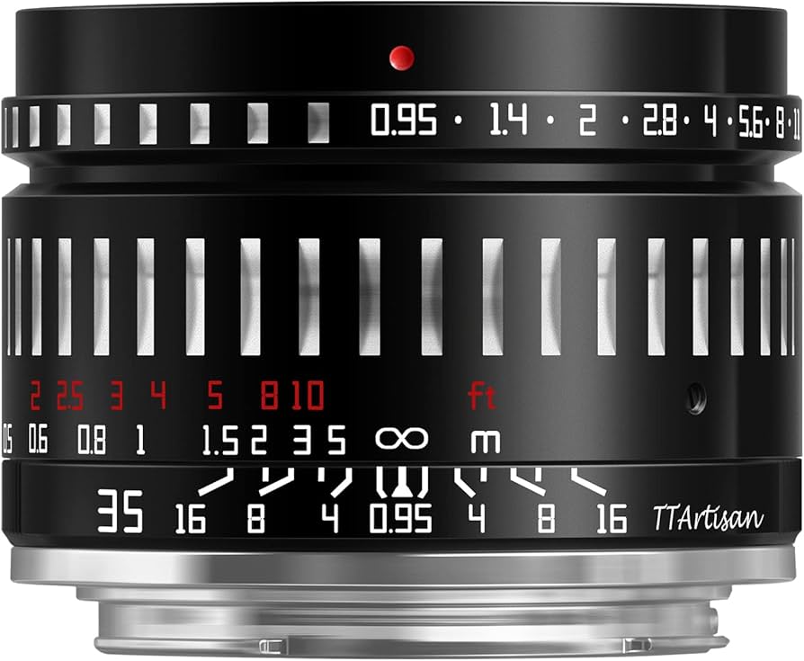Amazon.com : TTArtisan 35mm F0.95 APS-C Manual Fixed Camera Lens