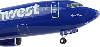 Amazon.com: Skymarks Daron 737-800 Southwest Airplane Model with