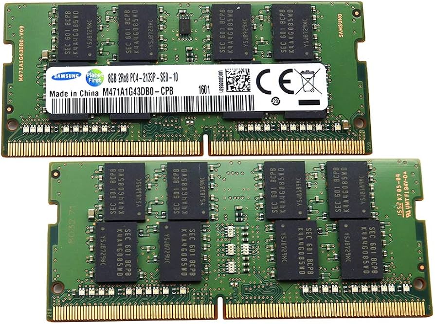 Amazon.co.jp: SAMSUNG 16GB 2X8GB DDR4 PC4-17000 2RX8 2133MHZ 1.2V