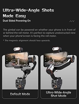 Amazon.co.jp: hohem M6 Kit スマートフォンジンバルスタビライザー