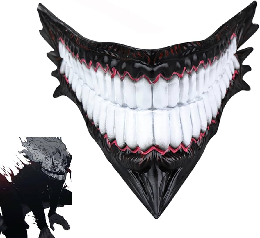 Amazon.co.jp: オカルン マスク ダンダダン コスプレ道具 高倉健