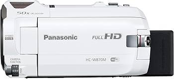 Amazon.co.jp: パナソニック HDビデオカメラ W870M ワイプ撮り 50倍