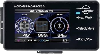 Amazon | デイトナ(Daytona) バイク用 レーダー探知機 液晶表示