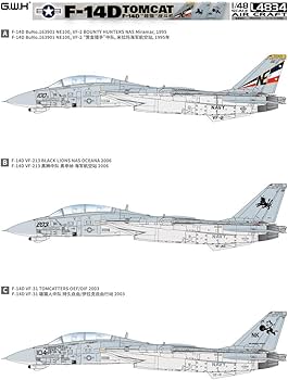 Amazon | グレートウォールホビー 1/48 アメリカ F-14D 艦上戦闘機