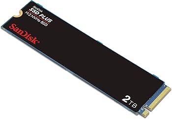 Amazon | SanDisk SSD Plus 2TB、M.2 2280 PCIe Gen3 NVMe SSD、最大
