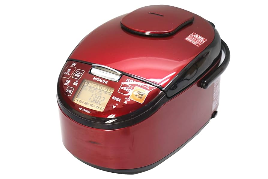 圧力IH炊飯器 HITACHI RZ-TS105M 赤 圧力IH炊飯器 HITACHI RZ-TS105M