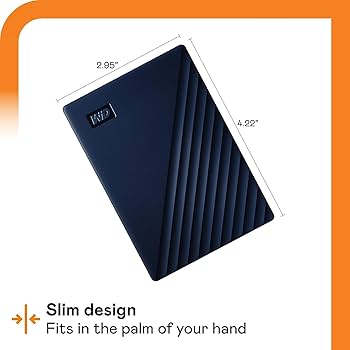 Amazon.com: WD 2TB My Passport for Mac, Navy, Portable External