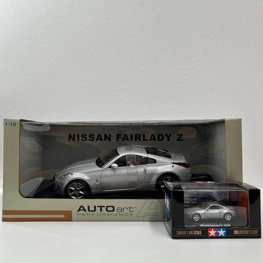 Amazon | AUTOart 1/18 NISSAN FAIRLADY Z 2002年 RHD Diamond Silver