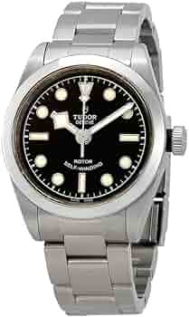 Amazon.co.jp: Tudor ブラックベイ 自動巻き 32mm ブラックダイヤル