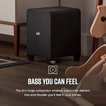 Amazon.com: Polk Audio Signa S4 TV Sound Bar with Subwoofer