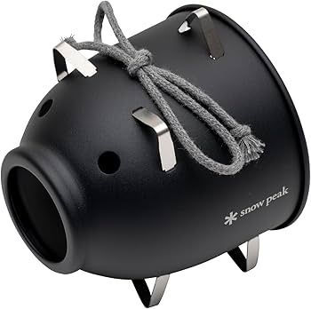 Amazon | スノーピーク(snow peak)アルミ蚊取り豚 ミニ ブラック FES
