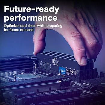 Crucial Kit RAM DDR5 de 32 GB (2 x 16 GB), memória de desktop CL40