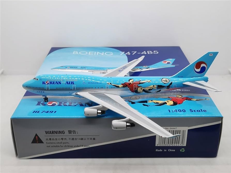 Amazon | Phoenix 1:400 PH04447 Korean Air 大韓航空 Boeing 747-400